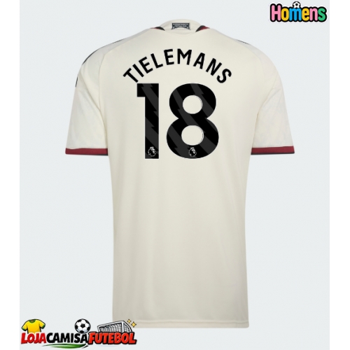 Camisa de Futebol Manchester United Youri Tielemans #18 Equipamento Alternativo 2026-27 Manga Curta